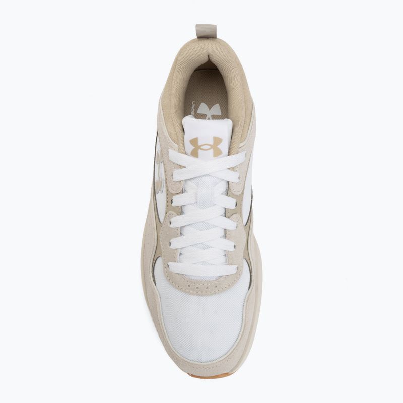 Încălțăminte de antrenament pentru bărbați Under Armour Mirage Sport summit white/white/desert sand 5