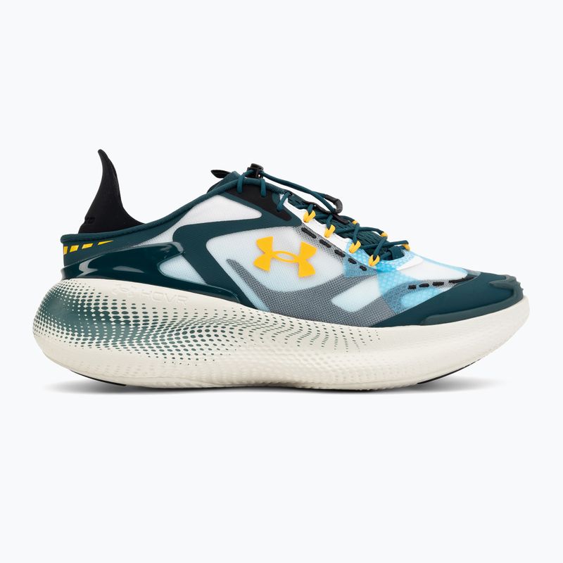 Încălțăminte de antrenament Under Armour Echo white/arden green/campus gold 2