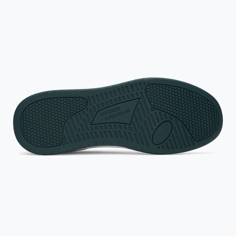 Încălțăminte de antrenament pentru bărbați Under Armour Motion white/arden green/fresco blue 5