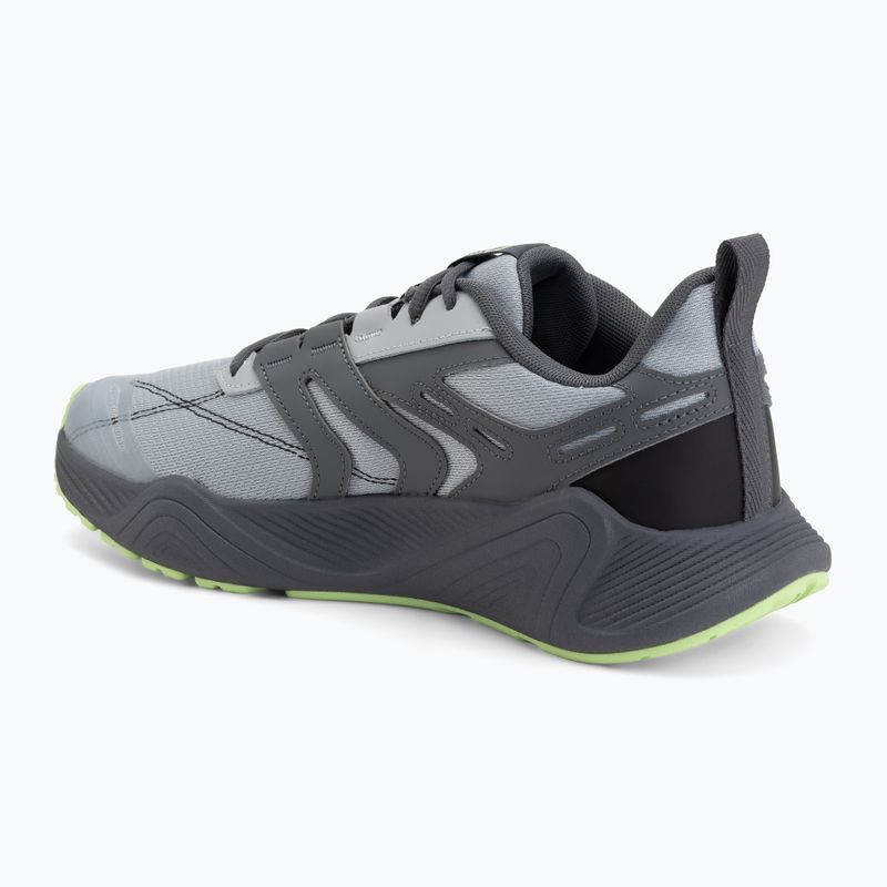 Încălțăminte de antrenament pentru bărbați Under Armour Charged Commit TR 5 mod gray/castlerock/lumos lime 3