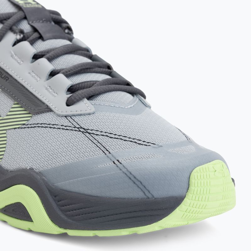 Încălțăminte de antrenament pentru bărbați Under Armour Charged Commit TR 5 mod gray/castlerock/lumos lime 7