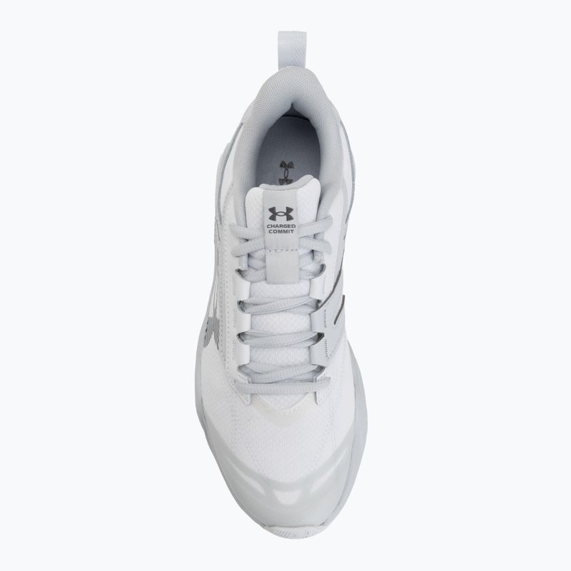 Încălțăminte de antrenament pentru bărbați Under Armour Charged Commit TR 5 white/halo gray/castlerock 5
