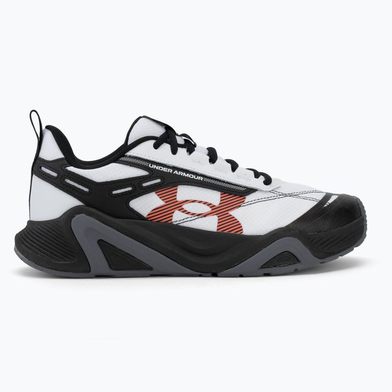 Încălțăminte de antrenament pentru bărbați Under Armour Charged Commit TR 5 white/black/venom red 2