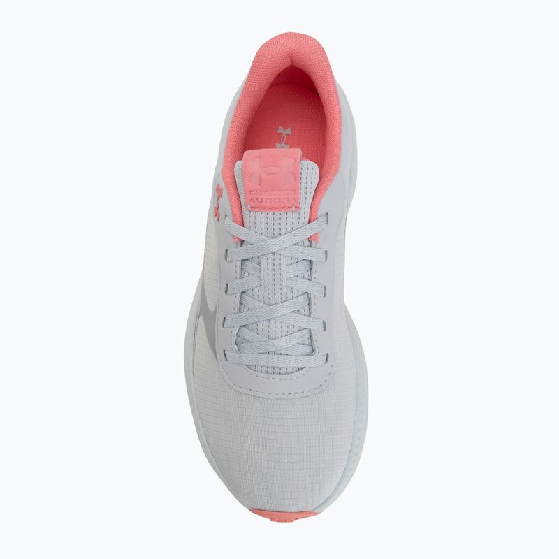 Încălțăminte de antrenament pentru femei Under Armour Aurora 3 halo gray/halo gray/bittersweet pink 5