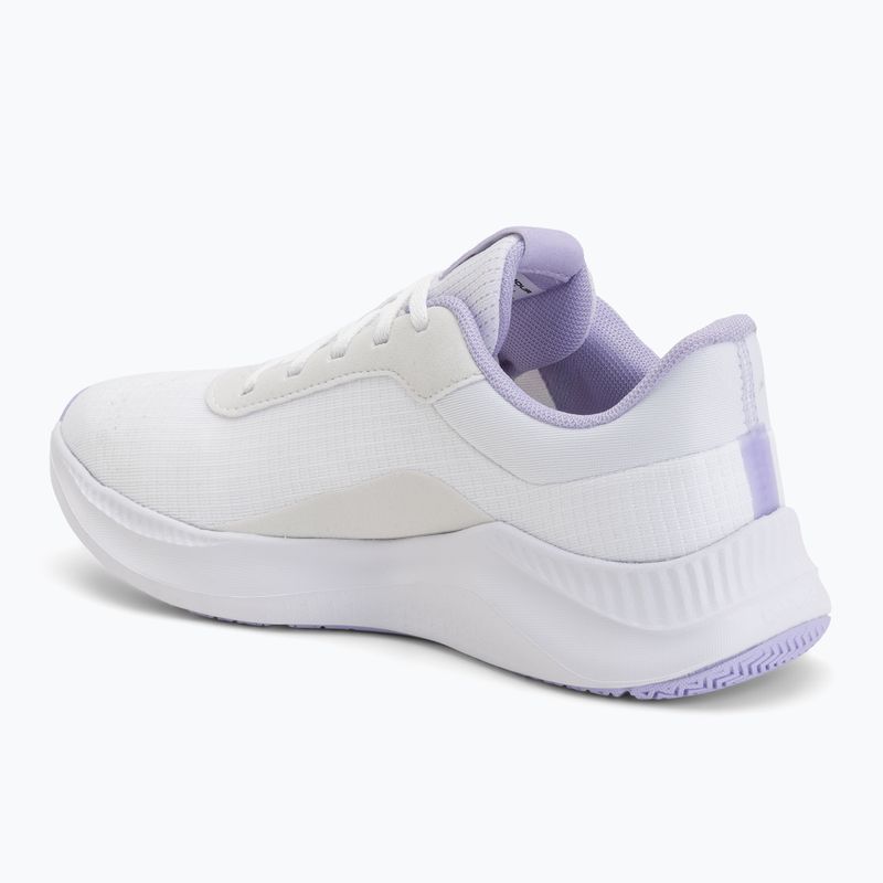 Încălțăminte de antrenament pentru femei Under Armour Aurora 3 white/white/purple crest 3