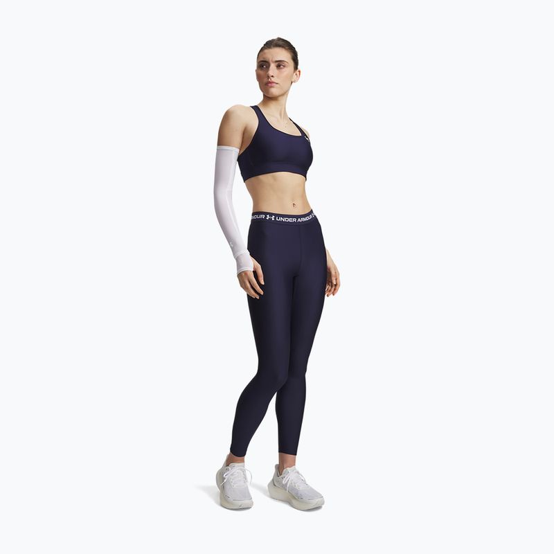 Colanți de antrenament pentru femei Under Armour HeatGear Leggings midnight navy/white 2
