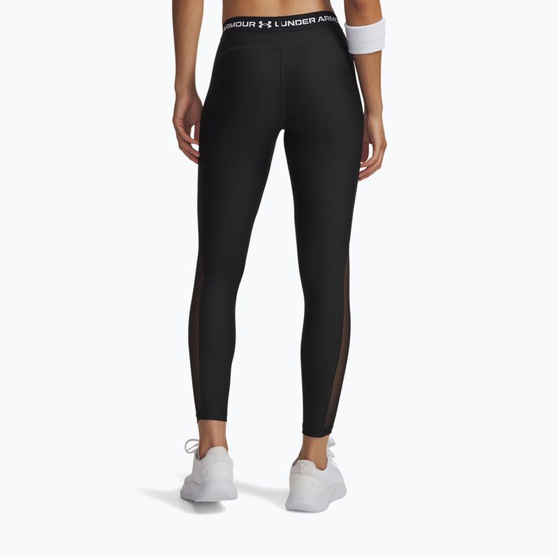 Colanți de antrenament pentru bărbați Under Armour HeatGear Mesh ultimate black/white 3