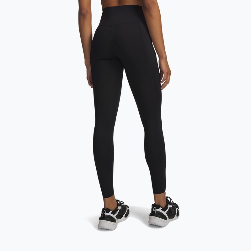 Colanți de antrenament pentru femei Under Armour Vanish Elite Leggings ultimate black/metallic silver 3