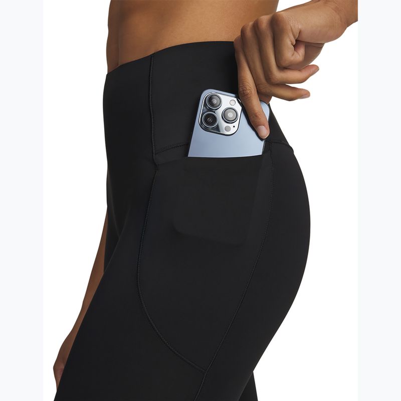Colanți de antrenament pentru femei Under Armour Vanish Elite Leggings ultimate black/metallic silver 4