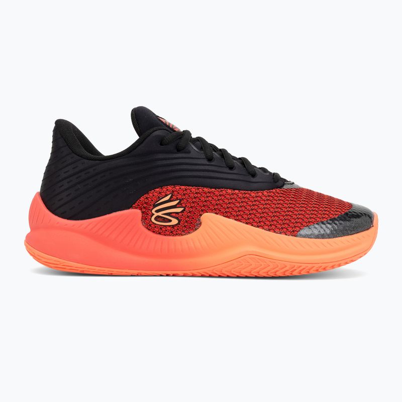Încălțăminte de baschet Under Armour Curry Splash 26 black/electric tangerine/racer red 2