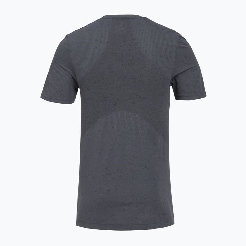 Tricou de antrenament pentru bărbați Under Armour Vanish Seamless Castlerock/Black 2
