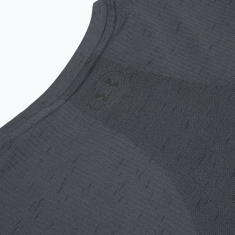 Tricou de antrenament pentru bărbați Under Armour Vanish Seamless Castlerock/Black 4