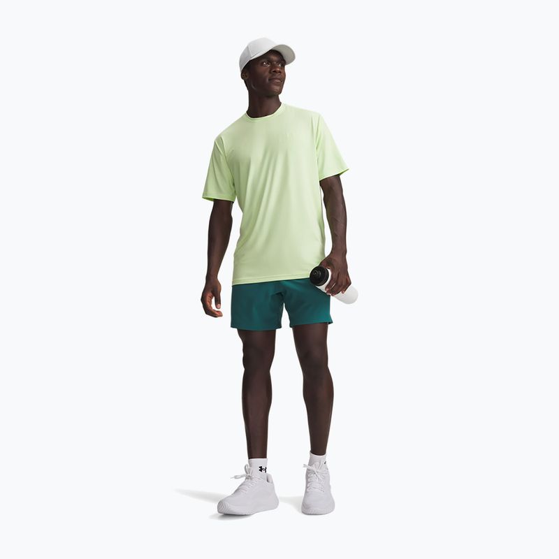 Pantaloni scurți de antrenament pentru bărbați Under Armour Ua Vanish Woven 6in rack green/ultimate black 2