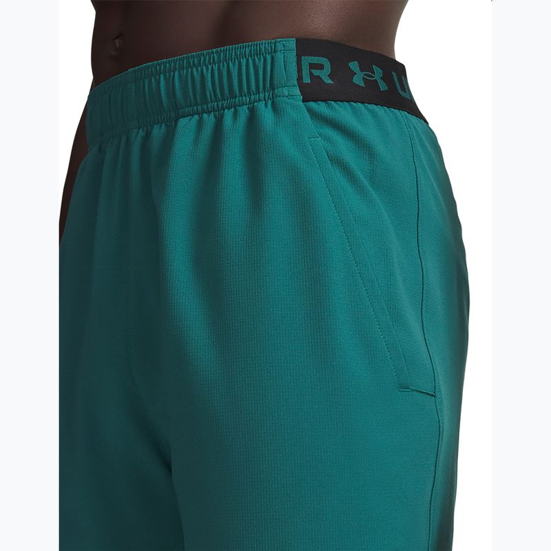 Pantaloni scurți de antrenament pentru bărbați Under Armour Ua Vanish Woven 6in rack green/ultimate black 4