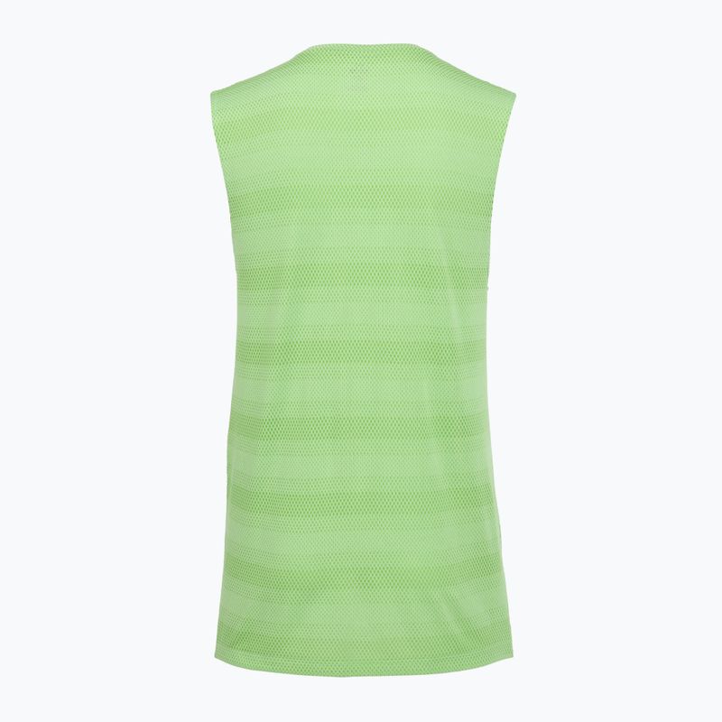 Tricou de alergare pentru bărbați Under Armour Velociti Tank lumos lime/white 2