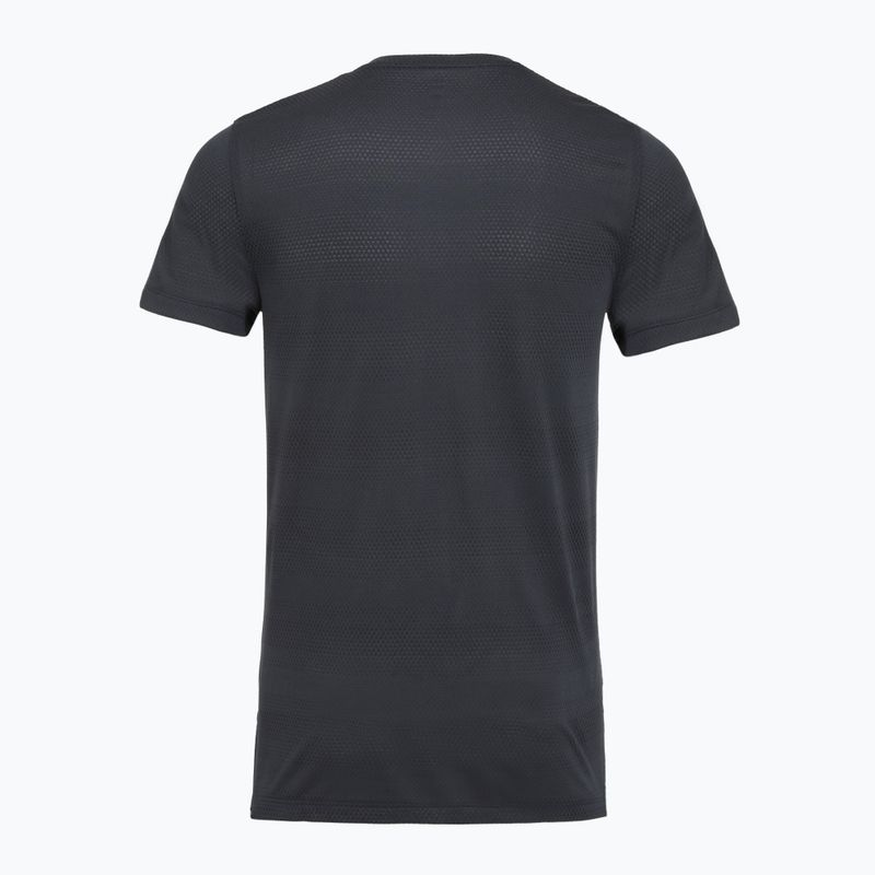 Tricou de alergare pentru bărbați Under Armour Velociti black/black/metallic silver 2