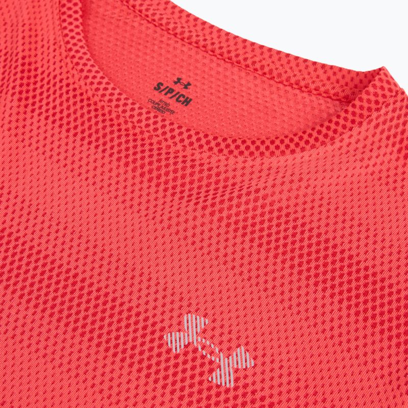 Tricou de alergare pentru bărbați Under Armour Velociti lumos lime/mod gray 3