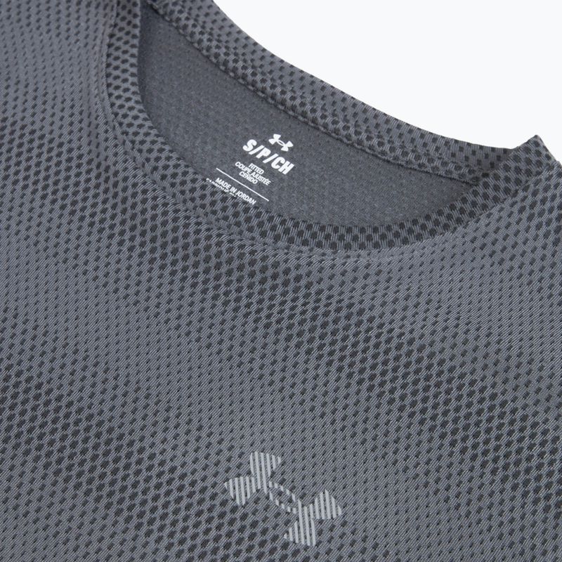 Tricou de alergare pentru bărbați Under Armour Velociti castlerock/anthracite 3