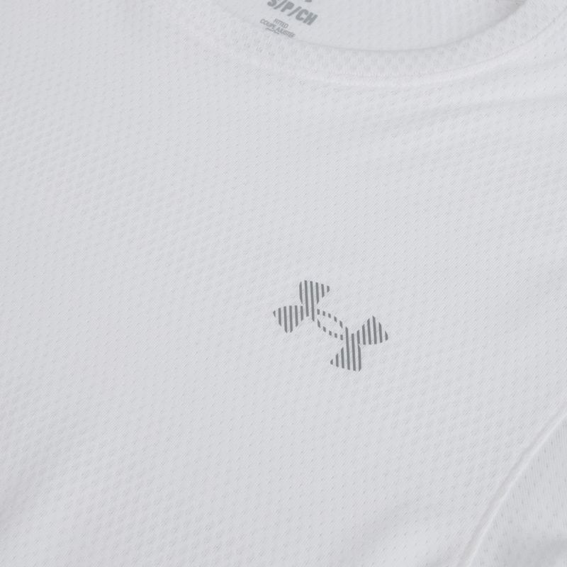 Tricou de alergare pentru bărbați Under Armour Velociti white/black/distant gray 3