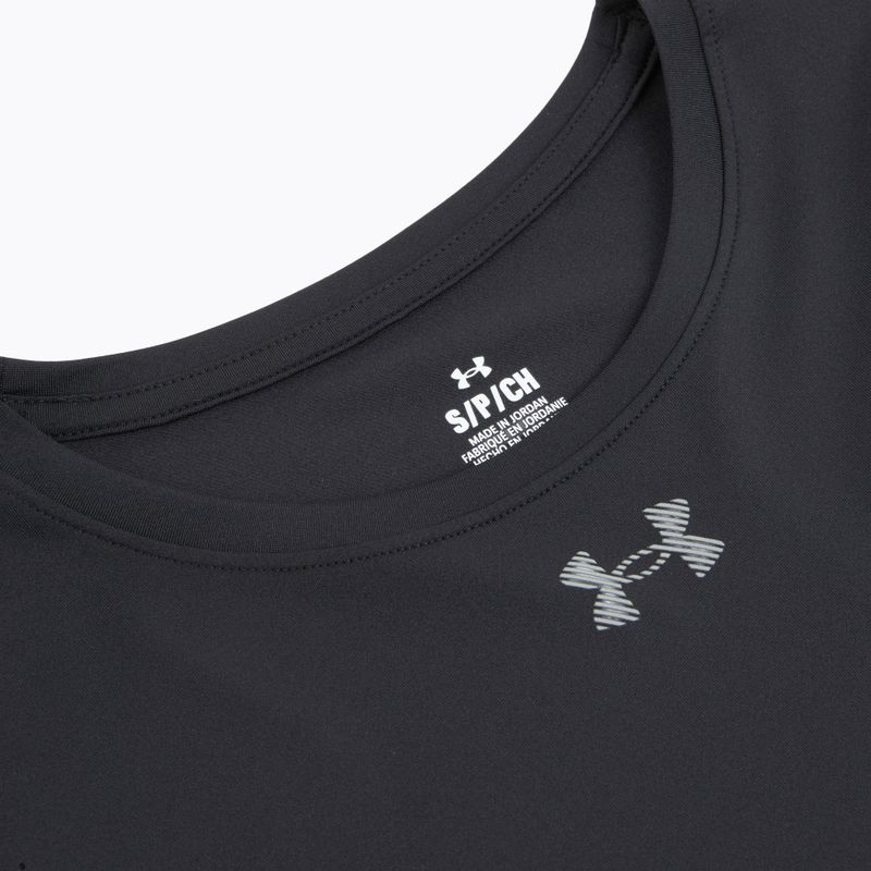 Tricou de alergare pentru femei Under Armour Velociti Pro black/black/metallic silver 3