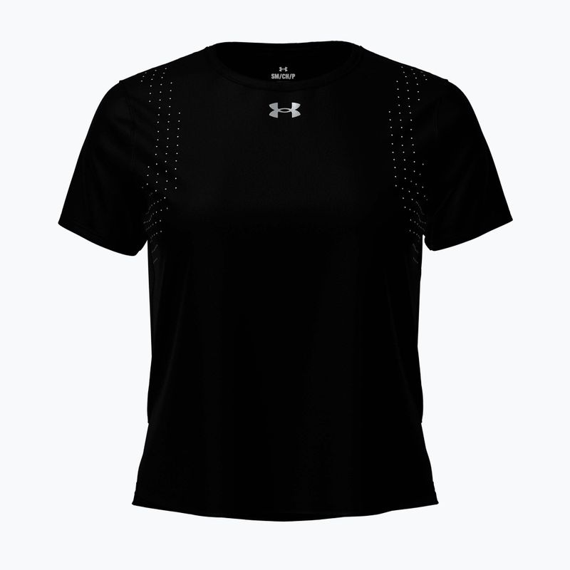 Tricou de alergare pentru femei Under Armour Velociti Pro black/black/metallic silver