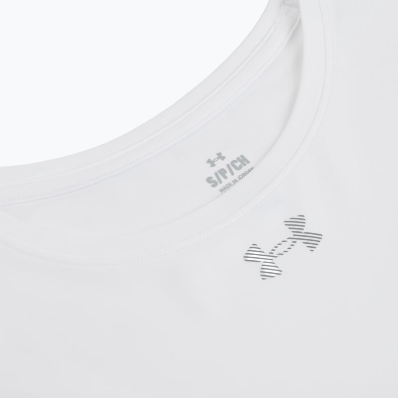 Tricou de alergare pentru femei Under Armour Velociti Pro white/white/black 3