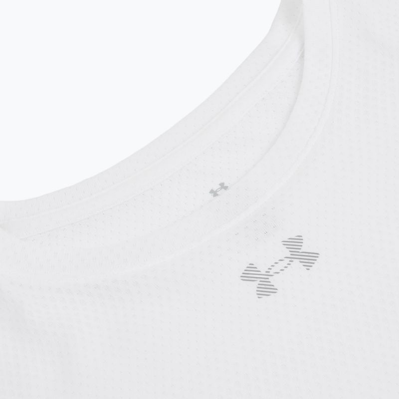 Tricou de alergare pentru femei Under Armour Velociti white/white/black 3