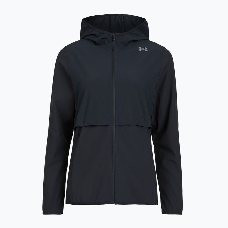 Geacă de alergare pentru femei Under Armour Velociti Pro Storm black/black/metallic silver