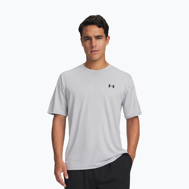 Tricou de antrenament bărbați Under Armour Tech Vent halo gray/ultimate black