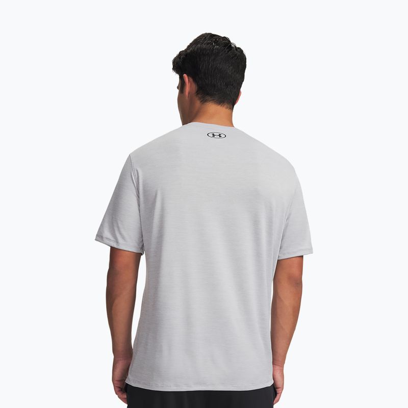 Tricou de antrenament bărbați Under Armour Tech Vent halo gray/ultimate black 2