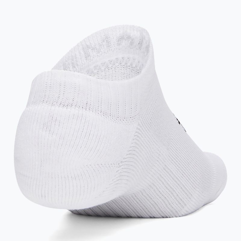 Șosete pentru bărbați Under Armour Performance Cotton NS 3 pack white/steel/steel 3