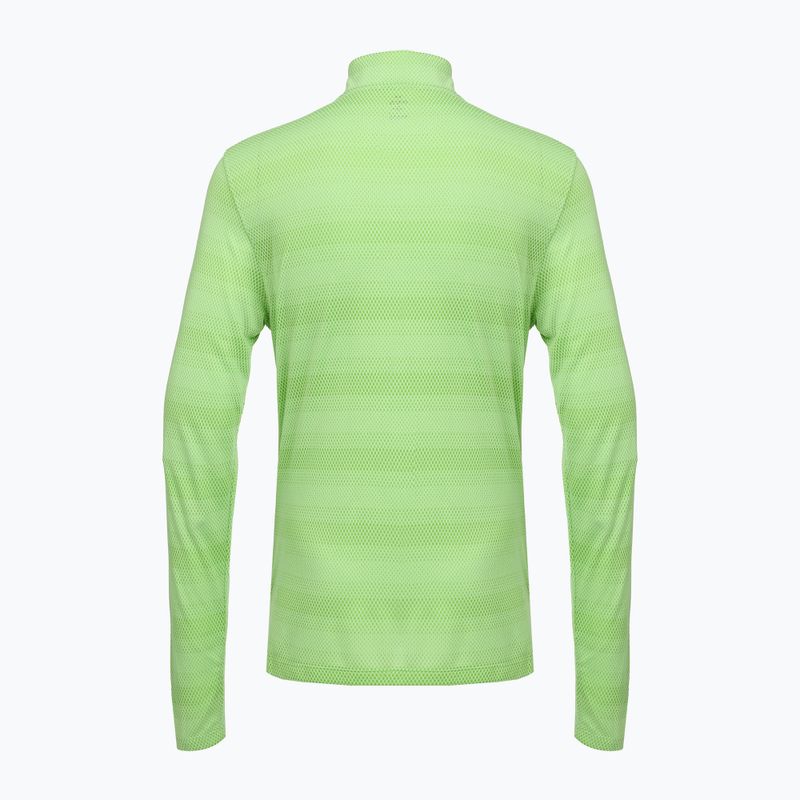 Bluză de alergare pentru bărbați Under Armour Velociti 1/4 Zip lumos lime/white 2