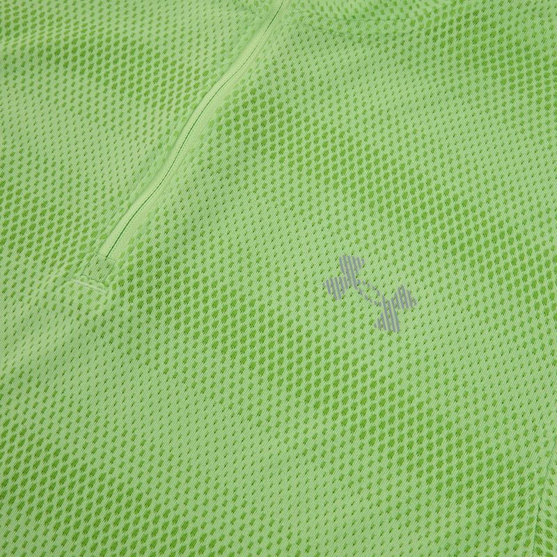 Bluză de alergare pentru bărbați Under Armour Velociti 1/4 Zip lumos lime/white 3