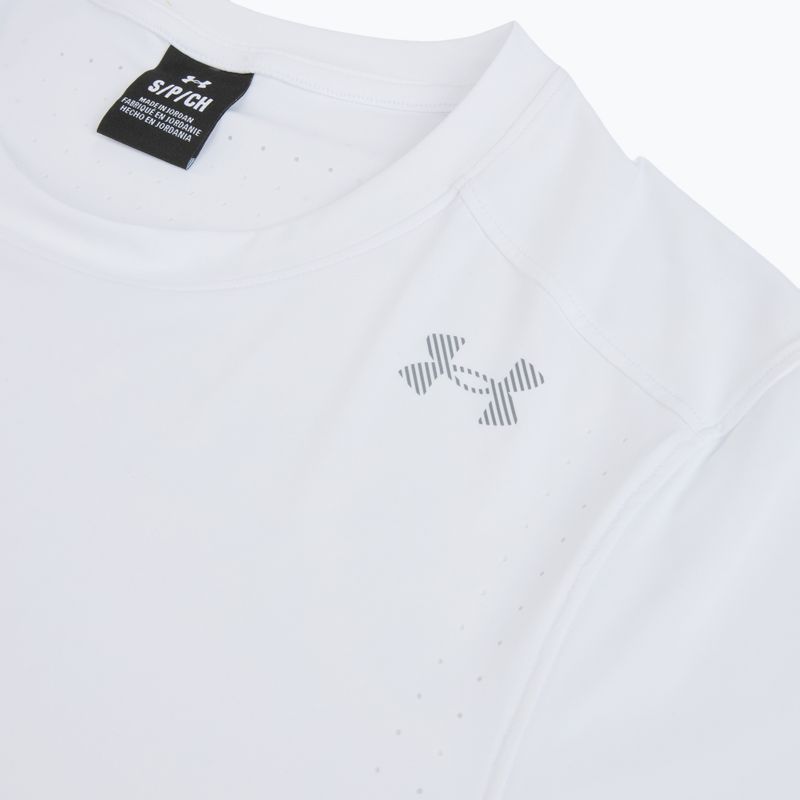 Tricou de alergare pentru bărbați Under Armour Velociti Pro white/black/distant gray 3