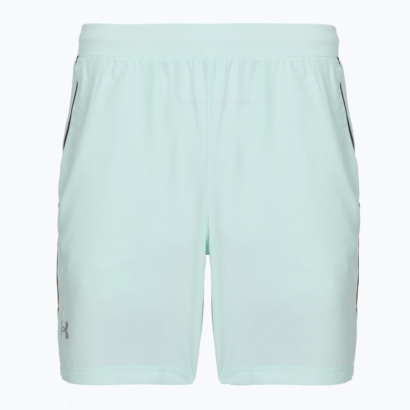 Pantaloni scurți de alergare pentru bărbați Under Armour Launch 7" refresh mint/castlerock