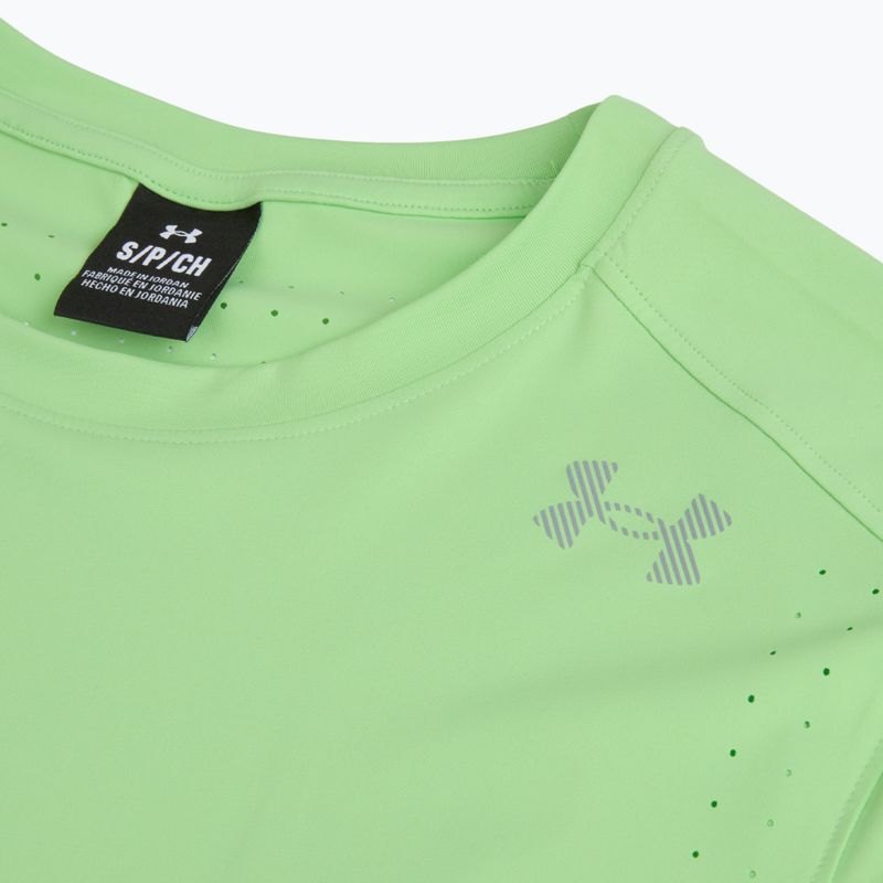 Tricou de alergare pentru bărbați Under Armour Velociti Pro lumos lime/white 3