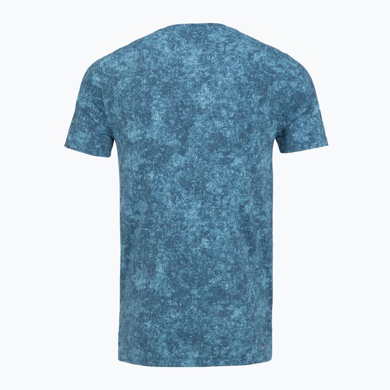 Tricou de alergare pentru bărbați Under Armour Velociti Pro Print wham blue/boundless blue/black 2