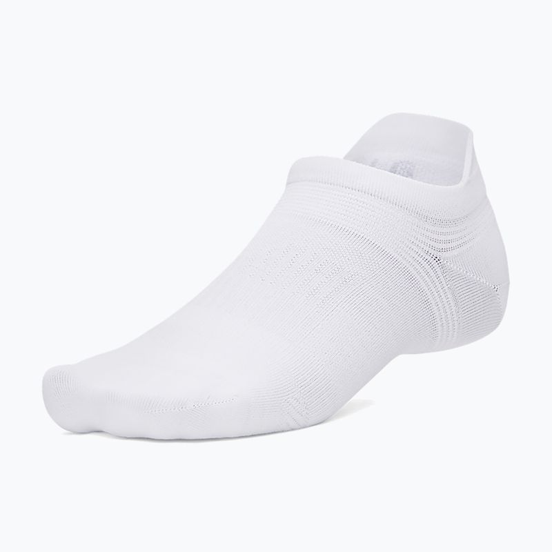 Șosete Under Armour Velociti Lite NS white/black/distant gray
