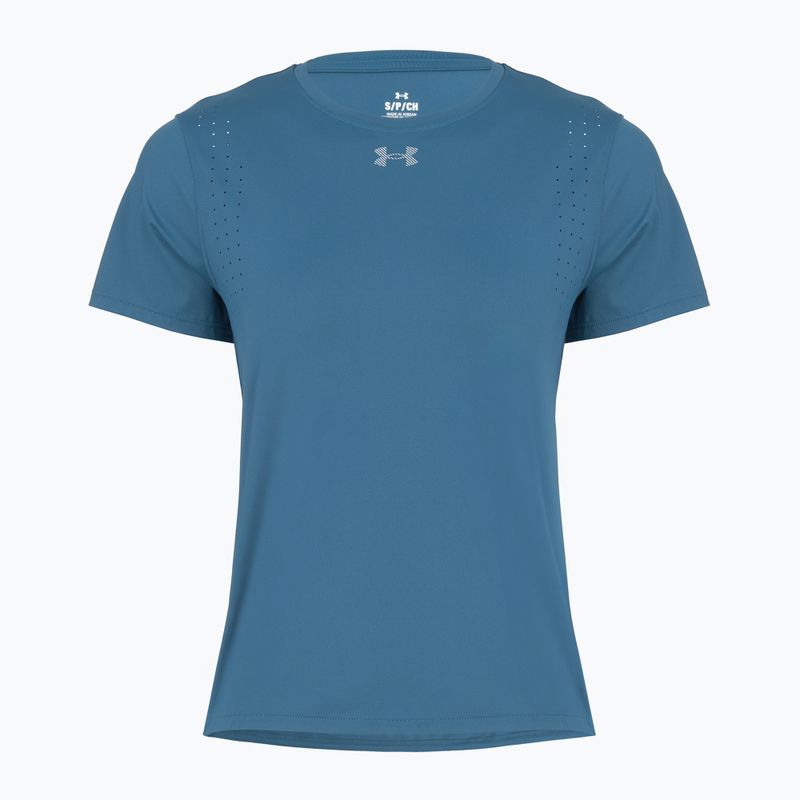 Tricou de alergare pentru femei Under Armour Velociti Pro wham blue/hyper green/white
