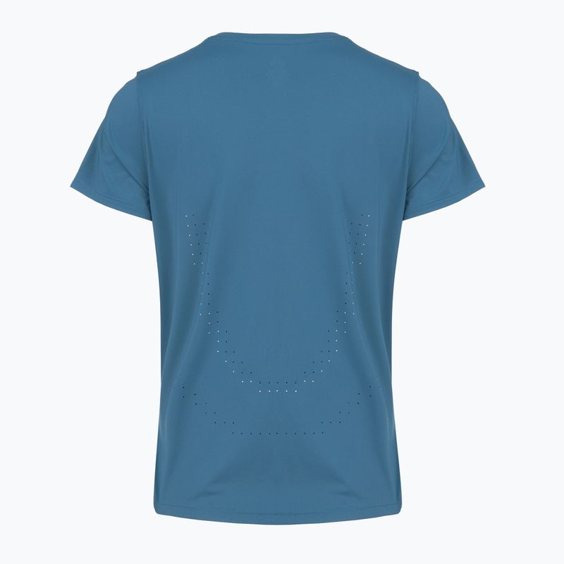Tricou de alergare pentru femei Under Armour Velociti Pro wham blue/hyper green/white 2