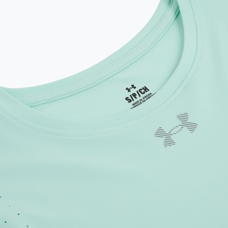 Tricou de alergare pentru femei Under Armour Velociti Pro refresh mint/castlerock 3