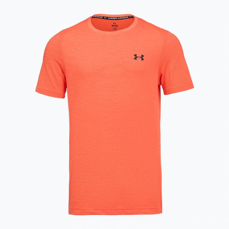 Tricou de antrenament pentru bărbați Under Armour Vanish Elite Seamless venom red/ultimate black