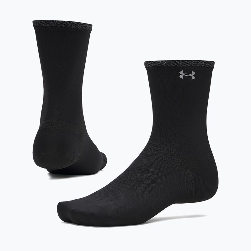 Șosete Under Armour Velociti Lite Crew ultimate black/ultimate black/ultimate black 3
