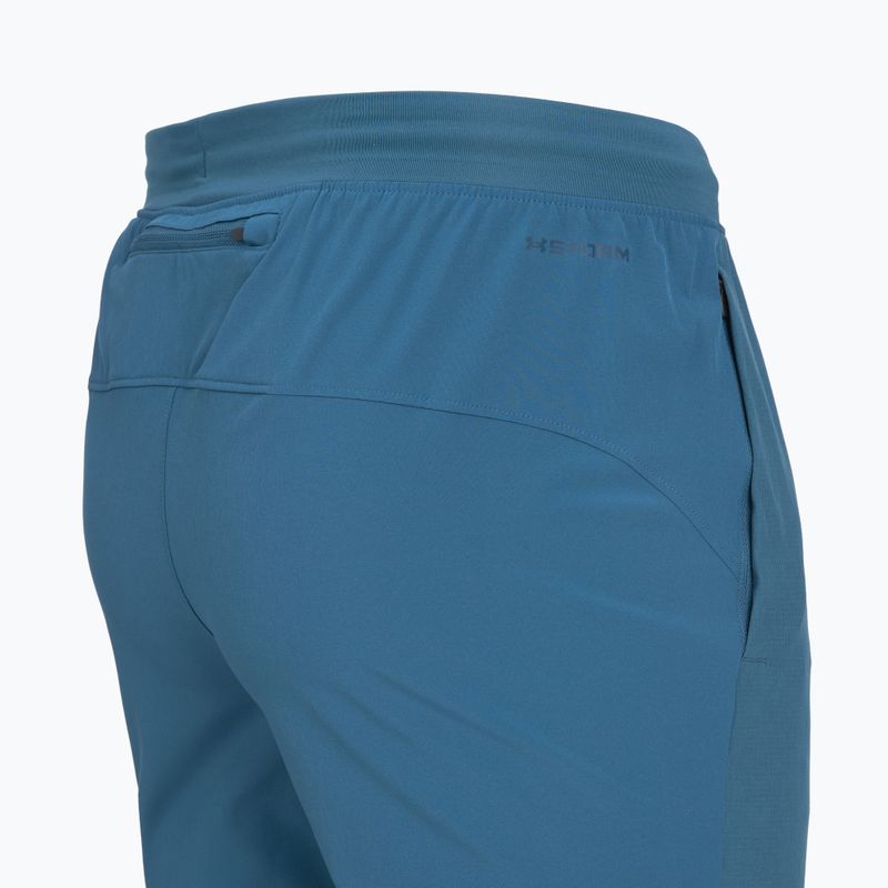 Pantaloni de alergare Under Armour Velociti Pro Storm wham blue/boundless blue/black 5