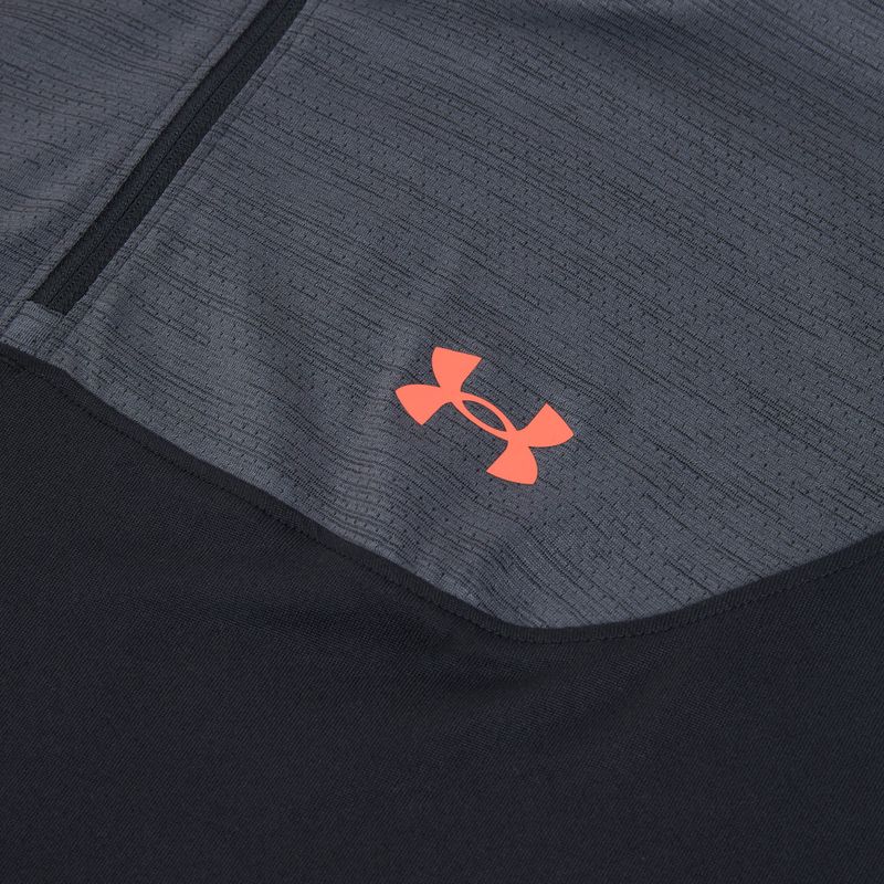Bluză pentru bărbați Under Armour Tech Utility 1/4 Zip black/venom red 3