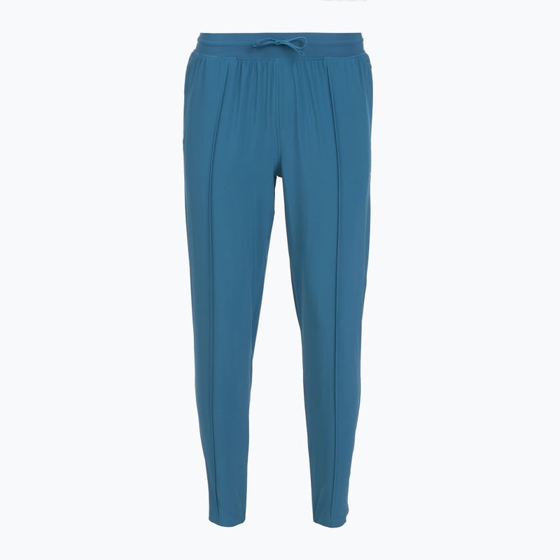 Pantaloni de alergare pentru femei Under Armour Velociti Pro wham blue/hyper green/white