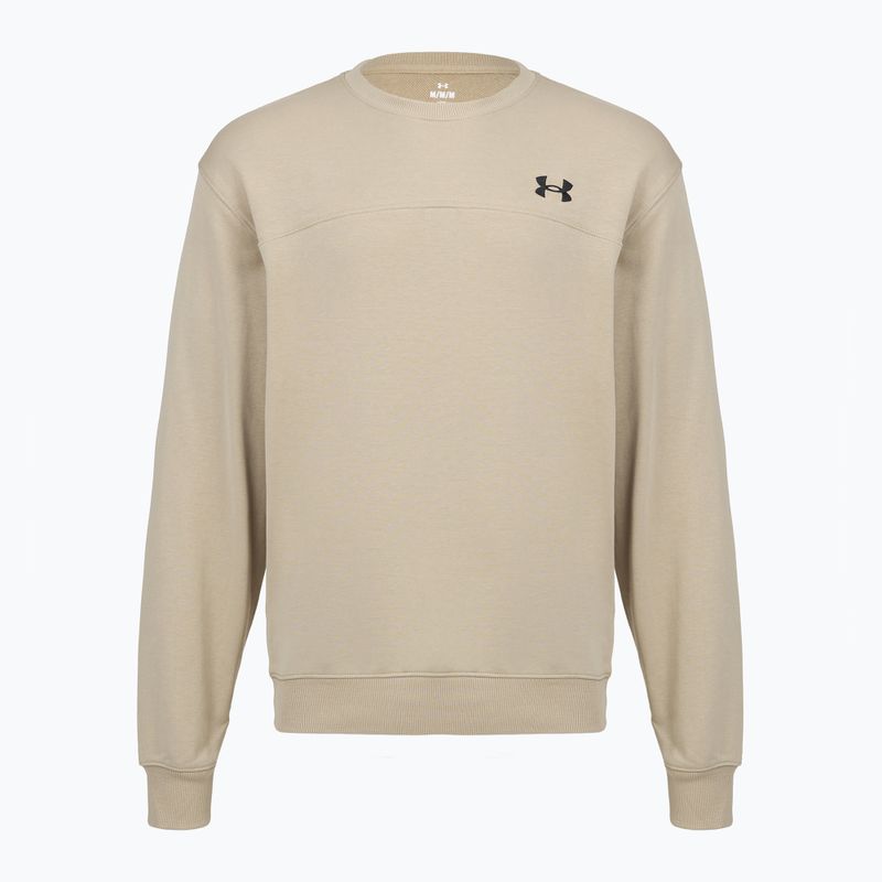 Bluză pentru bărbați Under Armour Rival LW Crew city khaki/black