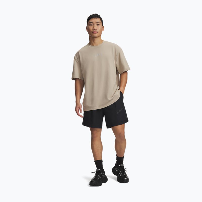 Pantaloni scurți de antrenament pentru bărbați Under Armour Unstoppable Woven Shorts black/black 2