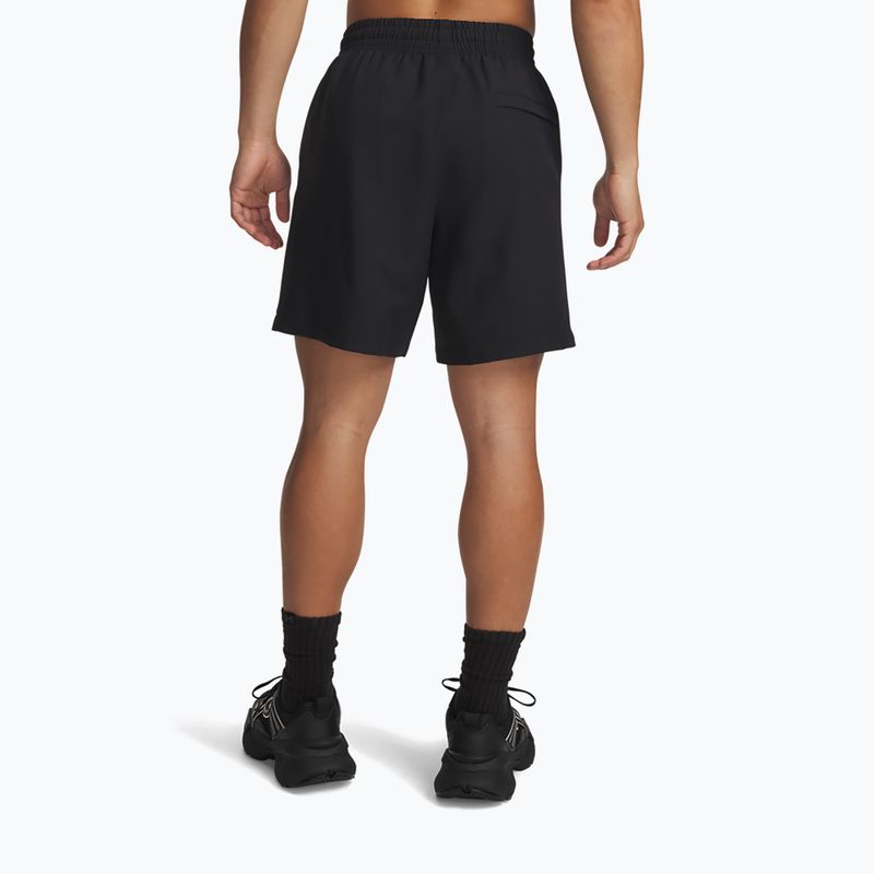 Pantaloni scurți de antrenament pentru bărbați Under Armour Unstoppable Woven Shorts black/black 3