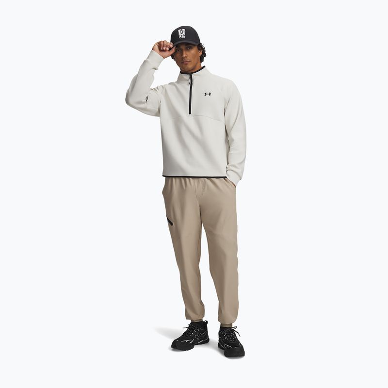 Pantaloni de antrenament pentru bărbați Under Armour Unstoppable Joggers city khaki/black 2